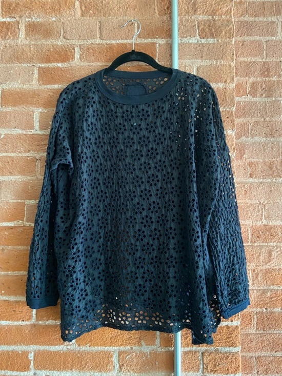 Johnny Was Sweaters - JohnnyWas Eyelet Top